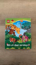 Boek Lego Duplo: Wie zit daar verstopt? Een flapjesboek, Ophalen of Verzenden, Zo goed als nieuw