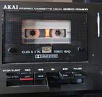 Akai GXC-706D Vintage Stereo Cassette Deck-Serviced-garantie, Audio, Tv en Foto, Cassettedecks, Tape counter, Enkel, Ophalen of Verzenden