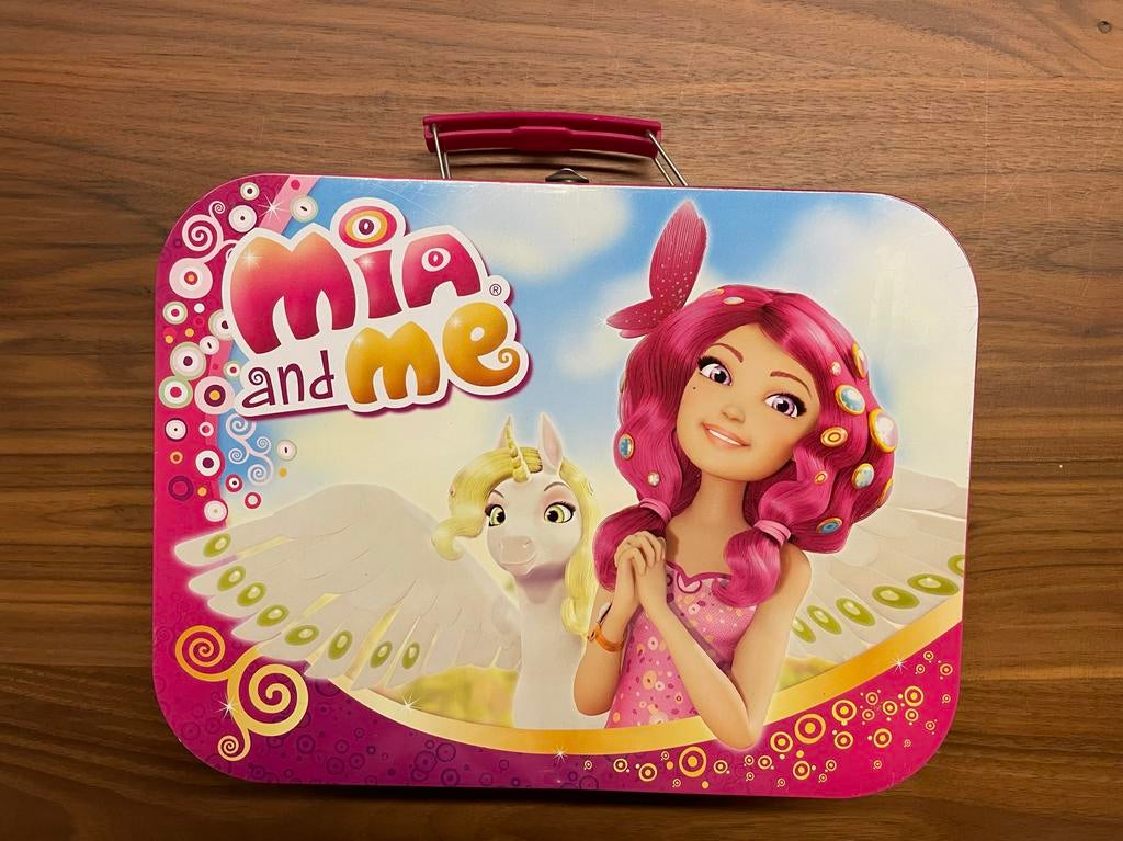 Mia and Me Puzzelbox - 4 Puzzels, Kinderen en Baby's, Ophalen of Verzenden, Meer dan 50 stukjes, Zo goed als nieuw, 4 tot 6 jaar