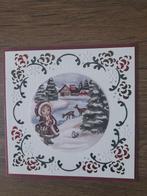 Hobbydots wenskaart *kerst* + envelop, Hobby en Vrije tijd, Verzenden, Nieuw, Kerst