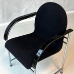 Arco eetkamerstoel vintage jaren 80 design eettafelstoel, Huis en Inrichting, Stoelen, Arco, Gebruikt, Zwart, Vintage