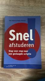 E. Feijen - Snel afstuderen!, E. Feijen; P. Trietsch, Ophalen of Verzenden, Zo goed als nieuw, Nederlands