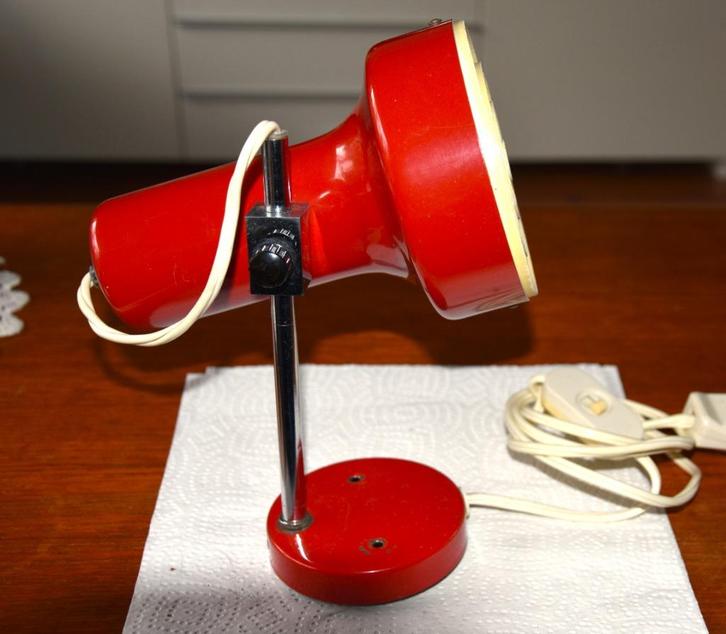 Vintage Wandspot Metaal, Huis en Inrichting, Lampen | Wandlampen, Gebruikt, Glas, Kunststof, Metaal, Overige materialen, Ophalen