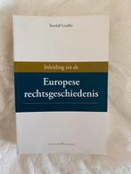 Inleiding tot de Europese Rechtsgeschiedenis, Boeken, Ophalen of Verzenden, Alpha, Zo goed als nieuw, WO