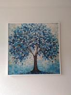 Blauwe boom, schilderij Cupido design, Ophalen, Nieuw, Schilderij, 75 tot 100 cm