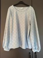 Vila broderie blouse shirt maat xl lichtblauw, Blauw, Vila, Maat 46/48 (XL) of groter, Ophalen of Verzenden