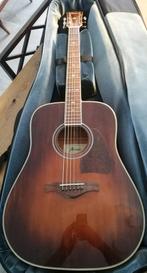 Nieuwstaat! Ibanez AVD10 brown vintage sunburst thermo aged, Muziek en Instrumenten, Snaarinstrumenten | Gitaren | Akoestisch