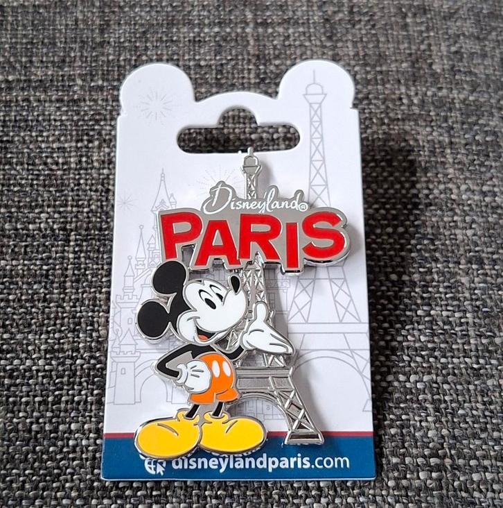 Mickey Mouse Eiffeltoren pin - Disneyland Parijs (nieuw), Verzamelen, Speldjes, Pins en Buttons, Nieuw, Speldje of Pin, Ophalen of Verzenden