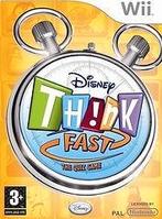 Nintendo Wii Disney Think Fast - the quiz game, Spelcomputers en Games, Vanaf 3 jaar, Ophalen of Verzenden, 1 speler, Zo goed als nieuw