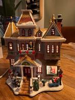 Dickensville porseleinen kersthuis, Diversen, Kerst, Ophalen of Verzenden, Zo goed als nieuw