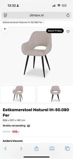 Zitmaxx label 51 eetkamerstoel, Huis en Inrichting, Stoelen, Ophalen of Verzenden, Zo goed als nieuw, Grijs