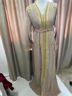 Takchita jurk, Maat 38/40 (M), Galajurk, Beige, Ophalen of Verzenden