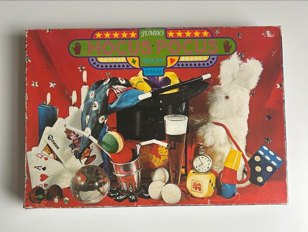 Jumbo Hocus Pocus Show, vintage, Ophalen of Verzenden, Gebruikt