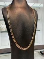 Prachtige 14 karaats gouden cuban ketting, Sieraden, Tassen en Uiterlijk, Ophalen of Verzenden, Nieuw, Goud