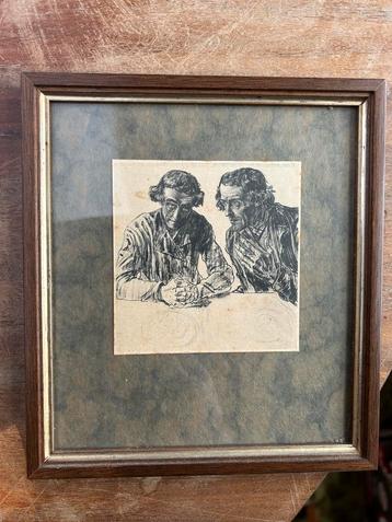 Boerse Apostelen Thomas en Thaddeus door Jan Toorop beschikbaar voor biedingen