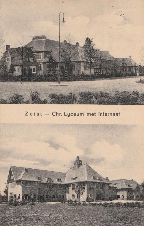 Zeist - 465 - twa : Chr. Lyceum met Internaat, Verzamelen, Ansichtkaarten | Nederland, Utrecht, Voor 1920, Verzenden