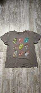 Rolling Stones T-Shirt - Bandshirt, Ophalen of Verzenden, Gedragen, Maat 48/50 (M), Grijs