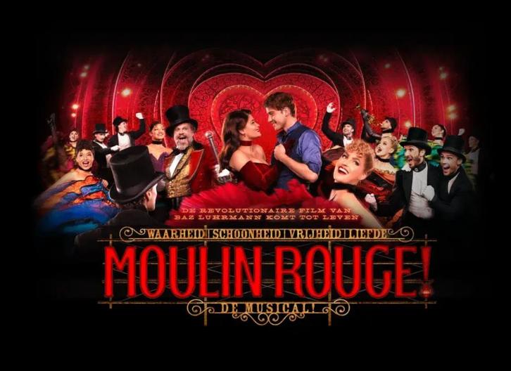 1 kaartje Moulin Rouge 18 januari *TOPPLEK*, Tickets en Kaartjes, Theater | Musical, Eén persoon, Januari