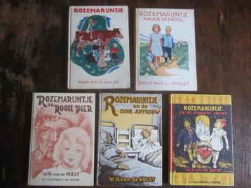 Van de Hulst 5x Rozemarijntje school/Pier/juffrouw/zwarte beschikbaar voor biedingen
