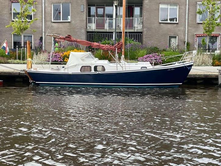 Kajuit/zeilboot, Watersport en Boten, Kajuitzeilboten en Zeiljachten, Gebruikt, Tourjacht of Cruiser, Staal, 6 tot 9 meter, Diesel