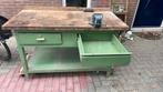 Stoere stevige werkbank, Doe-het-zelf en Verbouw, Ophalen, Gebruikt, 70 tot 120 cm, Bankschroef
