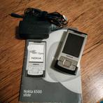 Vintage Nokia 6500 slide, met oplader en beschrijving, Ophalen of Verzenden, Zo goed als nieuw