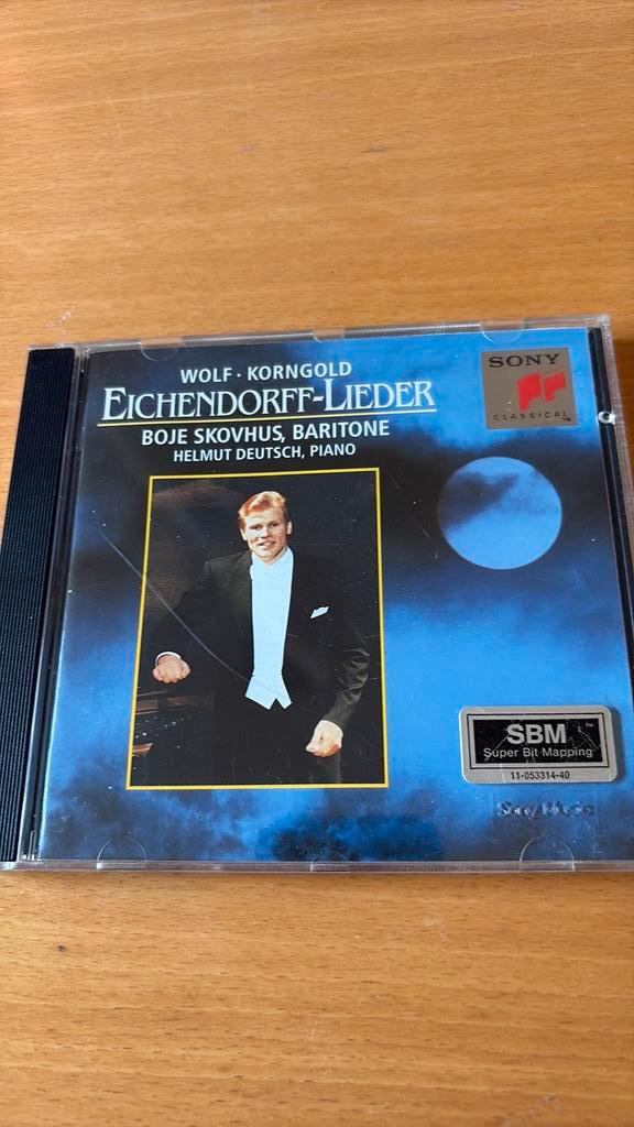 Wolf Korngold SBM cd Eichendorff Lieder Skovhus Baritone, Cd's en Dvd's, Cd's | Klassiek, Zo goed als nieuw, Vocaal, Ophalen of Verzenden