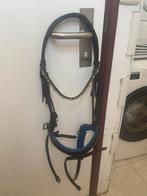 Hoofdstel blauw met tas, Dieren en Toebehoren, Ophalen, Gebruikt, Dressuur