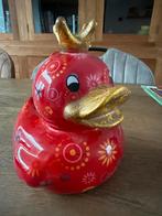2 Leuke Spaarpotjes - Eend & Kat, Verzamelen, Spaarpotten, Ophalen of Verzenden, Zo goed als nieuw, Overige materialen, Dier
