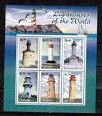 grenada pf blok vuurtorens lighthouses architectuur gebouwen, Ophalen of Verzenden, Postfris, Plaats of Gebouw