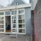 schuifladder 3 x 10 sporten, Doe-het-zelf en Verbouw, Ophalen, Gebruikt, Ladder, Opvouwbaar of Inschuifbaar