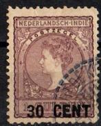 Nederlands Indië nr. 141 Nooduitgifte gestempeld, Ophalen of Verzenden, Gestempeld, Nederlands-Indië