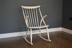 Prachtige Illum Wikkelso Schommelstoel Stoel Rocking Chair, Huis en Inrichting, Stoelen, Gebruikt, Wit, Ophalen of Verzenden, Eén