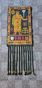 Vintage Poolse kelim wandkleed volkskunst., Ophalen of Verzenden