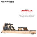 PH Fitness Opvouwbare Houten Roeimachine met Waterweerstand, Nieuw, Ophalen of Verzenden, Info@phfitness.nl, Zurichstraat 20