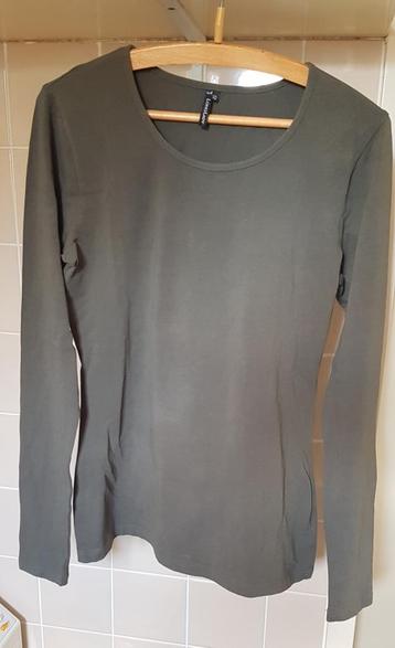 Shirt met lange mouwen maat 40 extra lang Longlady groen beschikbaar voor biedingen