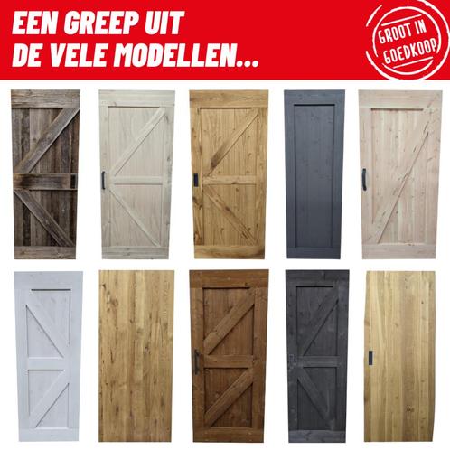 Barndeur | Loftdeur | schuifdeur | houten deur | deur, Doe-het-zelf en Verbouw, Deuren en Horren, Nieuw, Hout, Schuifdeur, Ophalen