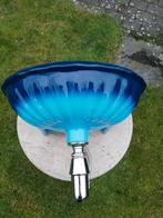 Prachtig kobalt blauw/hemelsblauw fonteintje incl. kraan