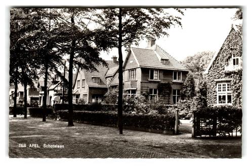 Ter Apel, Schotslaan, Verzamelen, Ansichtkaarten | Nederland, Gelopen, Groningen, 1960 tot 1980, Verzenden
