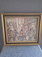 anton pieck boekenwurm in lijst bijna gratis, Minder dan 50 cm, Gebruikt, Ophalen of Verzenden, Minder dan 50 cm