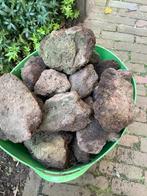 Gratis Lavastenen Afhalen, Tuin en Terras, Grind, Keien en Split, Gebruikt, Zwart, Ophalen of Verzenden, Kei