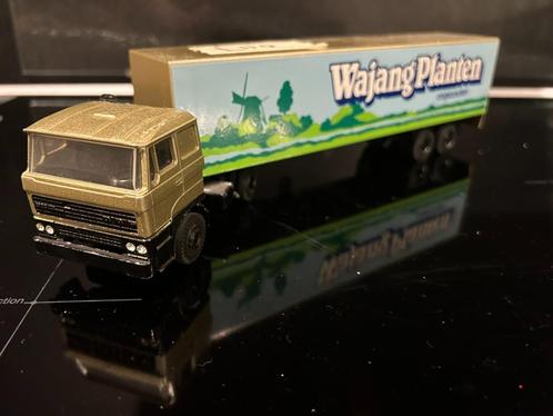 Lion Daf 2800 Wajang boter met 2 asser oplegger, Hobby en Vrije tijd, Modelauto's | 1:50, Zo goed als nieuw, Bus of Vrachtwagen