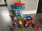 Paw Patrol Uitkijktoren met Voertuigen, Kinderen en Baby's, Speelgoed | Actiefiguren, Ophalen of Verzenden, Zo goed als nieuw