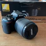 Nikon D5200 + 18-105mm VR set nieuwstaat, Ophalen of Verzenden, Zo goed als nieuw, Nikon, 8 keer of meer