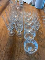 Kristal Glazen Set - Champagne, Wijn, Advocaat, Aperitief, Antiek en Kunst, Ophalen