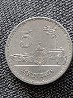 Mozambique 5 Meticais 1982 Pr+, Postzegels en Munten, Munten | Afrika, Verzenden, Overige landen, Losse munt