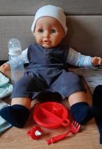 Grote c.a. 50cm babypop jongenspop + kleding en toebehoren, Kinderen en Baby's, Speelgoed | Poppen, Ophalen of Verzenden, Gebruikt