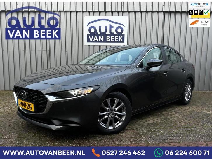 Mazda 3 1.8 SkyActiv-D 116 Comfort|Bose|HUD|Trekhaak, Auto's, Mazda, Bedrijf, Te koop, ABS, Achteruitrijcamera, Adaptive Cruise Control