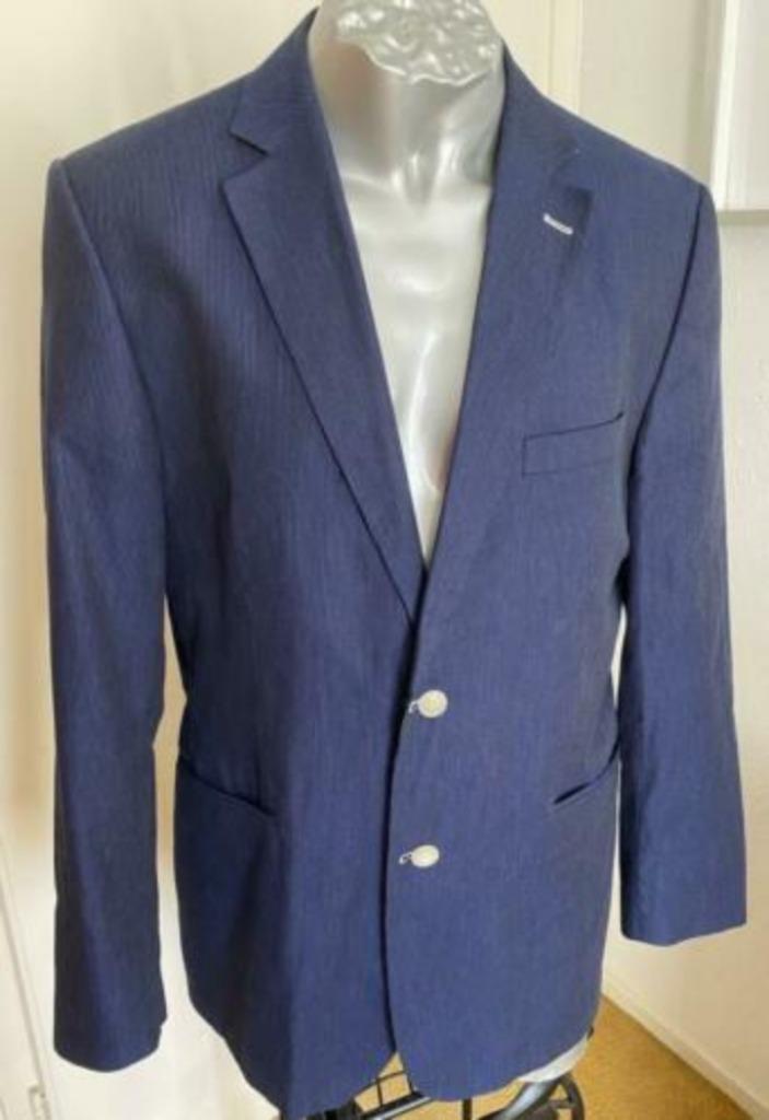 Suitable colbert maat 52 [vm], Kleding | Heren, Kostuums en Colberts, Zo goed als nieuw, Maat 52/54 (L), Blauw, Ophalen of Verzenden