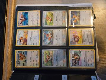 Eevee kaarten beschikbaar voor biedingen